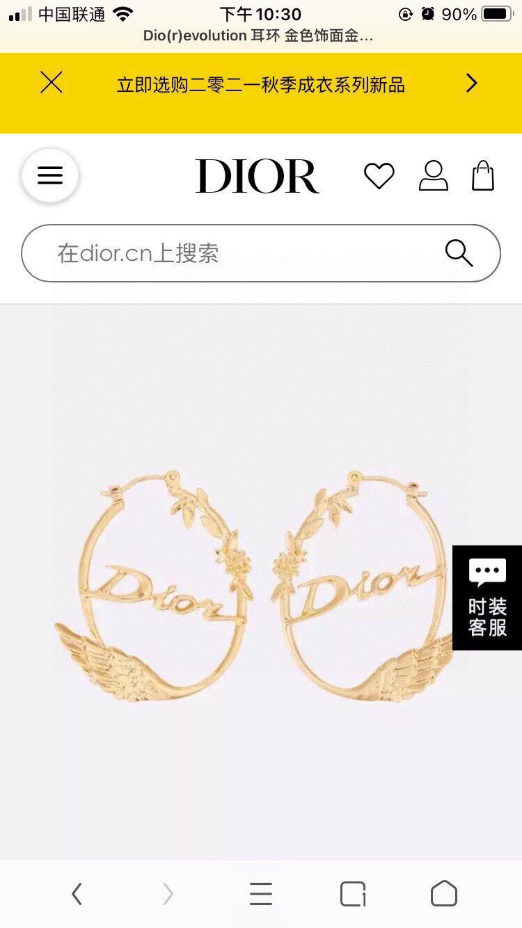 chr1st1an D10r earrings